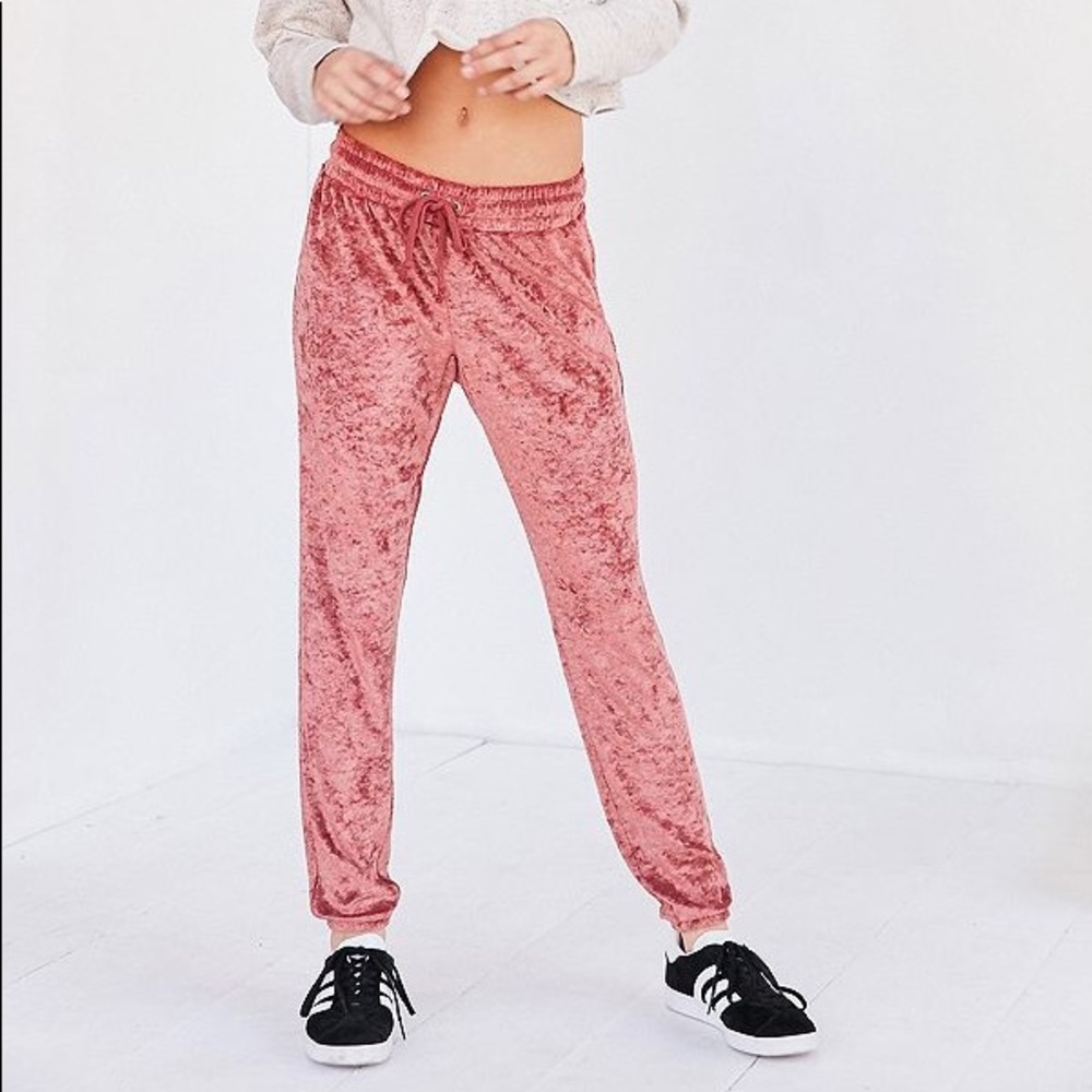 UO out from under velvet jogger NWOT